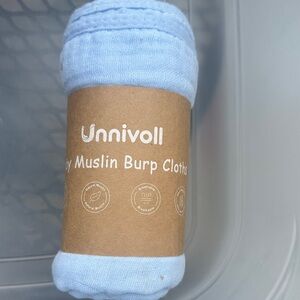 Unnivoll Baby Muslin Burp Cloths Set of 2